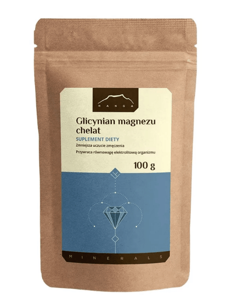 Nanga Chelated Magnesium Glycinate Powder - 100 g