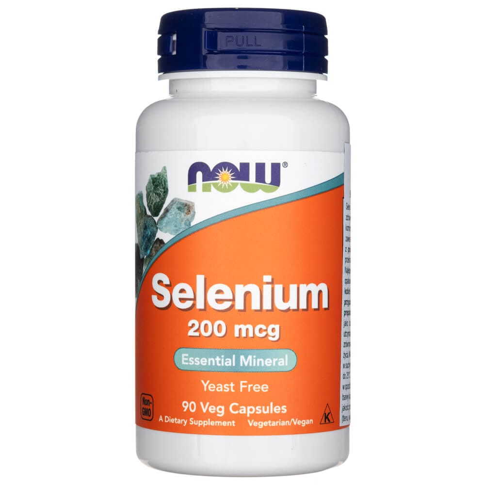 Now Foods Selenium 200 mcg - 90 Veg Capsules