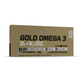 Olimp Gold Omega 3 D3+K2 Sport Edition - 60 Capsules