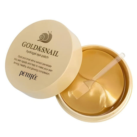 Petitfee Gold & Snail Hydrogel Eye Patch - 60 pieces
