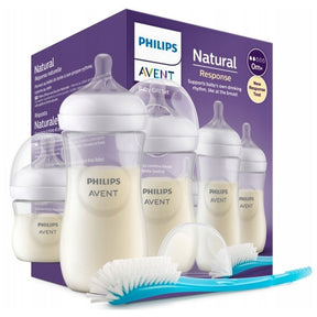 Philips Avent Baby Gift Bottle Set - 3 Bottles + Brush