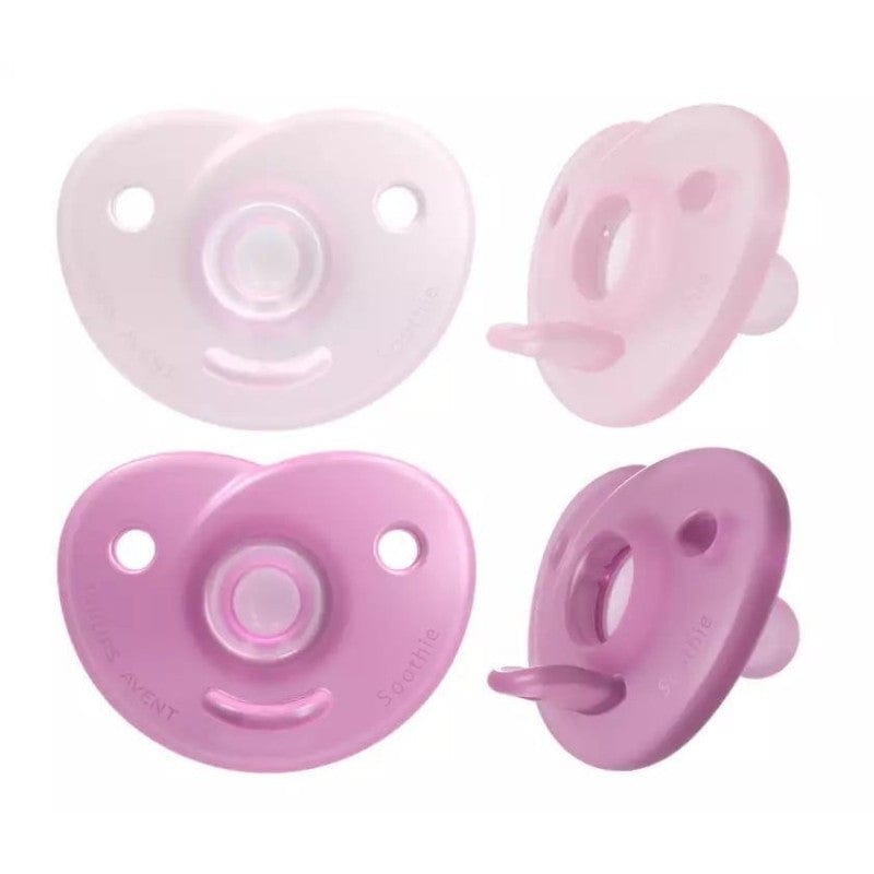 Philips Avent Ultra Air Orthodontic Pacifier 0-6m, Girl - 2 Pieces