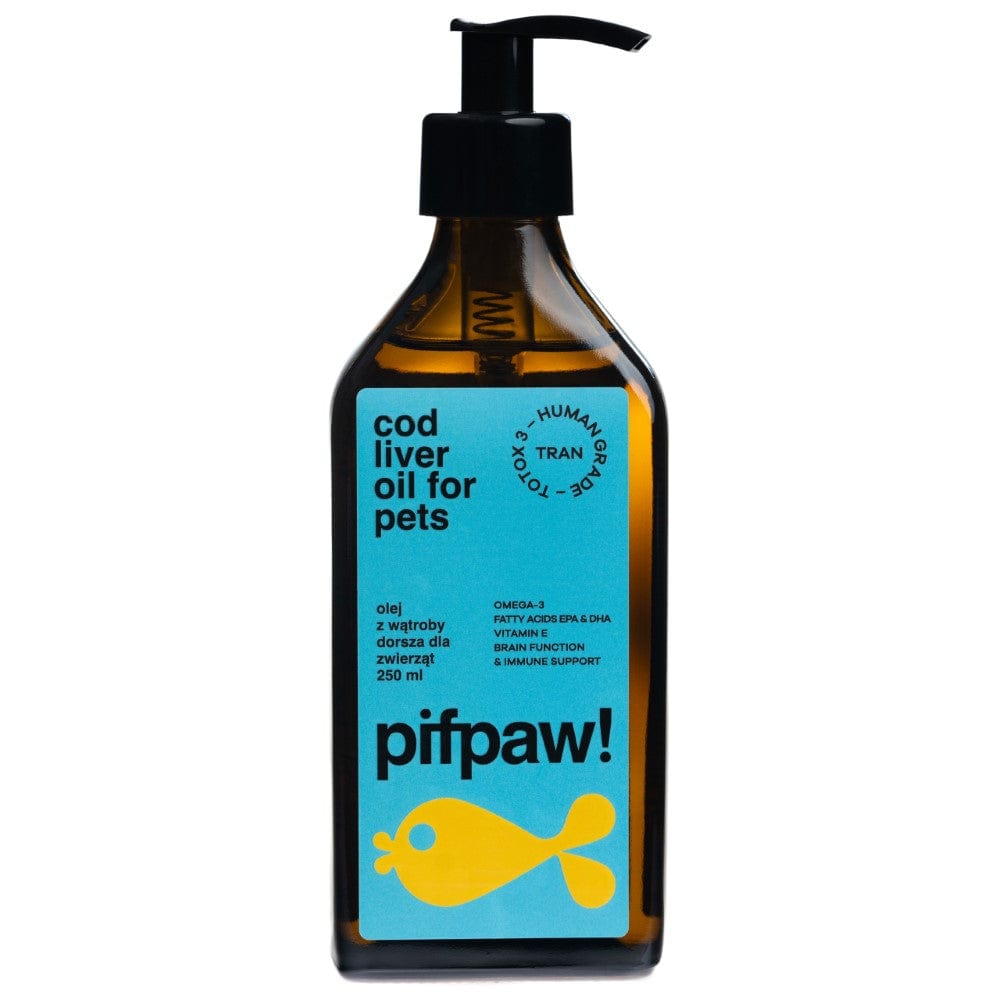 Pifpaw Cod Liver Oil for Pets Human Grade - 250 ml