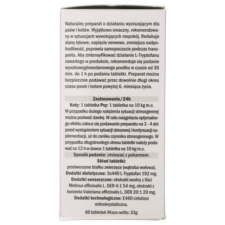 Pokusa GreenLine NoStress Calming Tablets - 60 Tablets