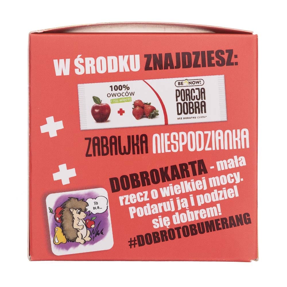 Porcja Dobra Surprise Cube, Apple Strawberry - 16 g