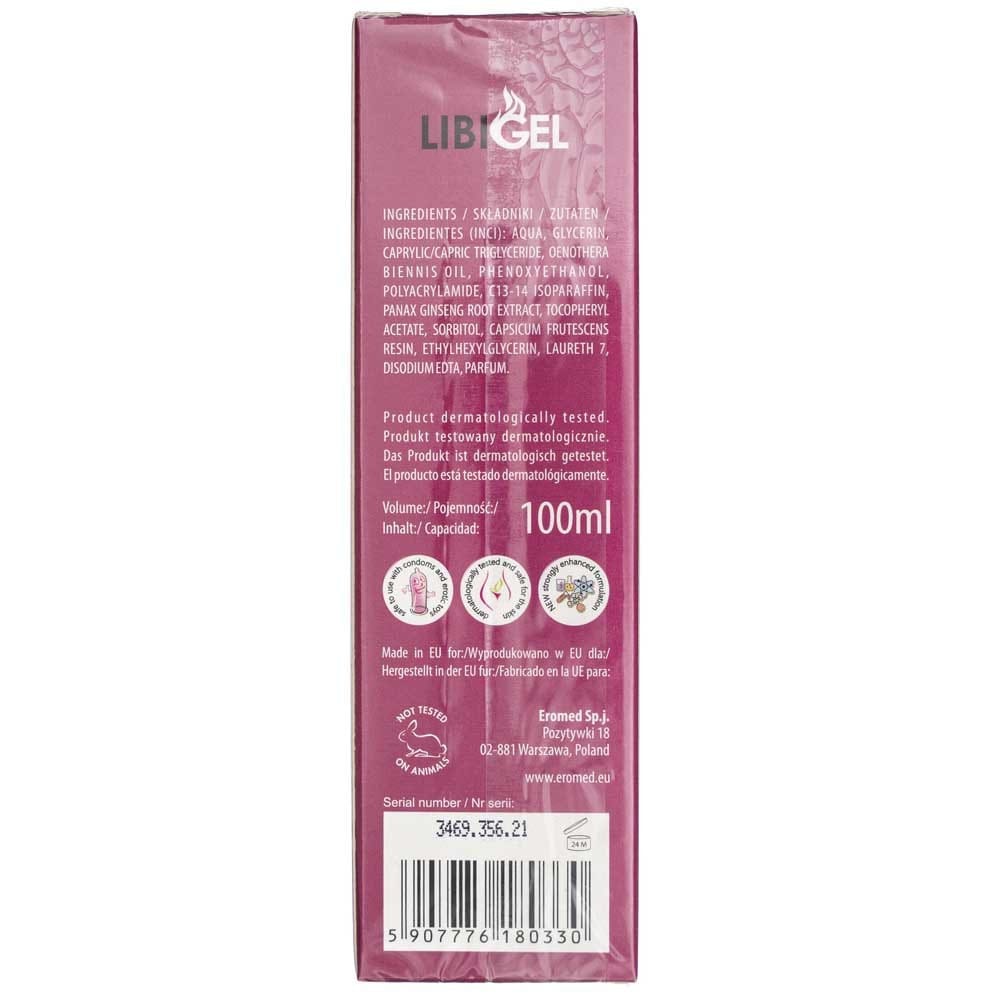 SHS Libigel, Lubricant for Women - 100 ml