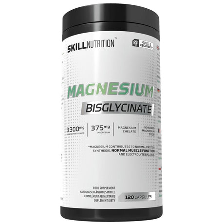 Skill Magnesium Bisglycinate, Magnesium Bisglycinate - 120 Capsules