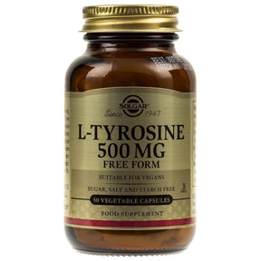 Solgar L-Tyrosine 500 mg - 50 Veg Capsules