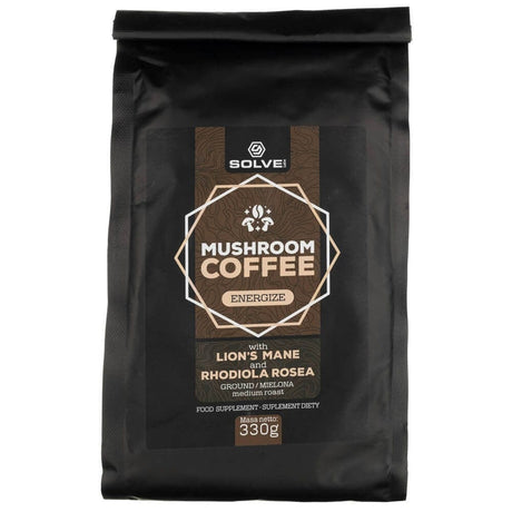 Solve Labs Mushroom Coffe, Energize - 330 g