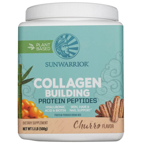 Sunwarrior Collagen Building Protein Peptides Churro - 500 g