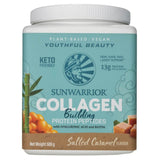 Sunwarrior Collagen Building Protein Peptides, Salt Caramel - 500 g