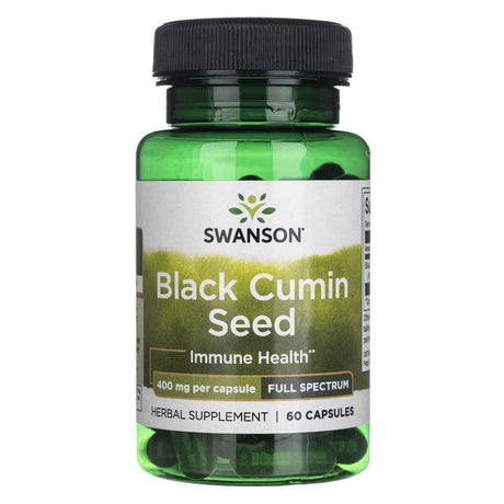 Swanson Black Cumin Seed 400 mg - 60 Capsules