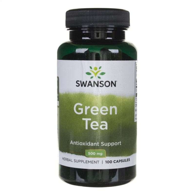 Swanson Green Tea 500 mg - 100 Capsules