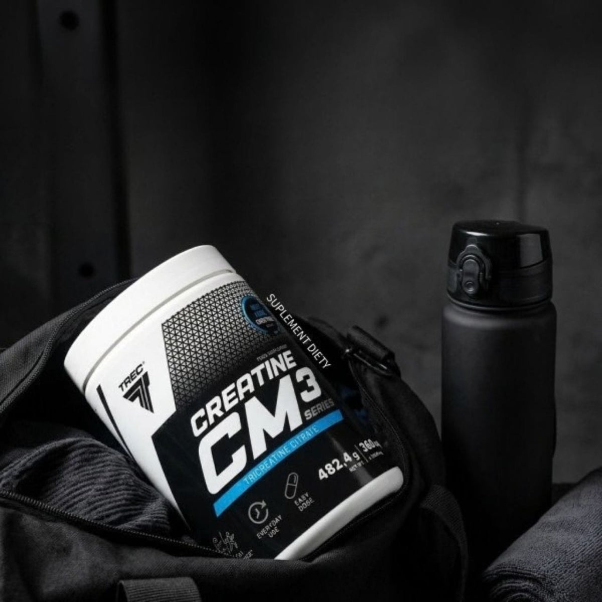 Trec Nutrition Creatine CM3, Creatine Citrate - 360 Capsules
