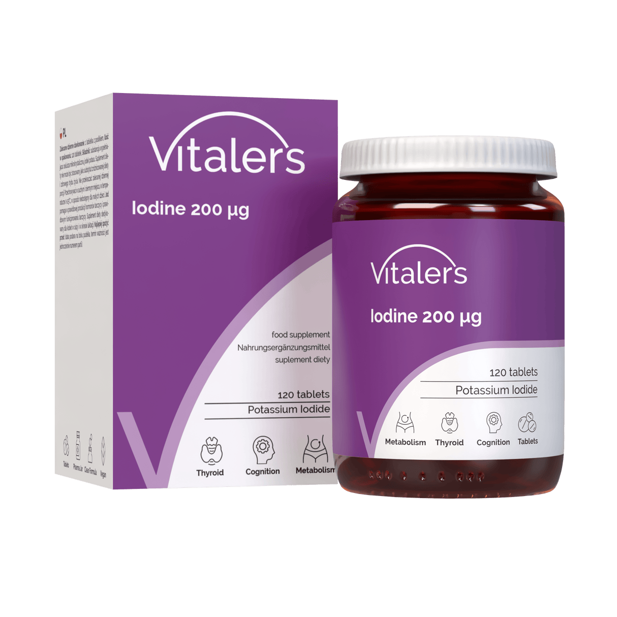 Vitaler's Iodine 200 mcg - 120 Capsules