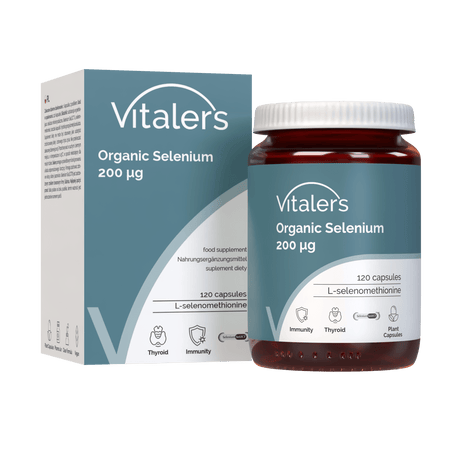 Vitaler's Organic Selenium 200 mcg - 120 Capsules