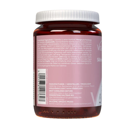 Vitaler's Silibiotin (Skin, Hair, Nails) - 180 Tablets