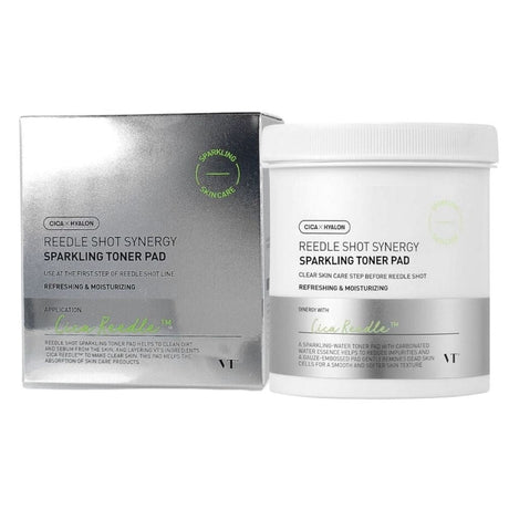 VT Cosmetics Reedle Shot Synergy Sparkling Toner Pad - 80 Pieces
