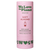 We Love The Planet Soft Almond Deodorant Stick - 40 g