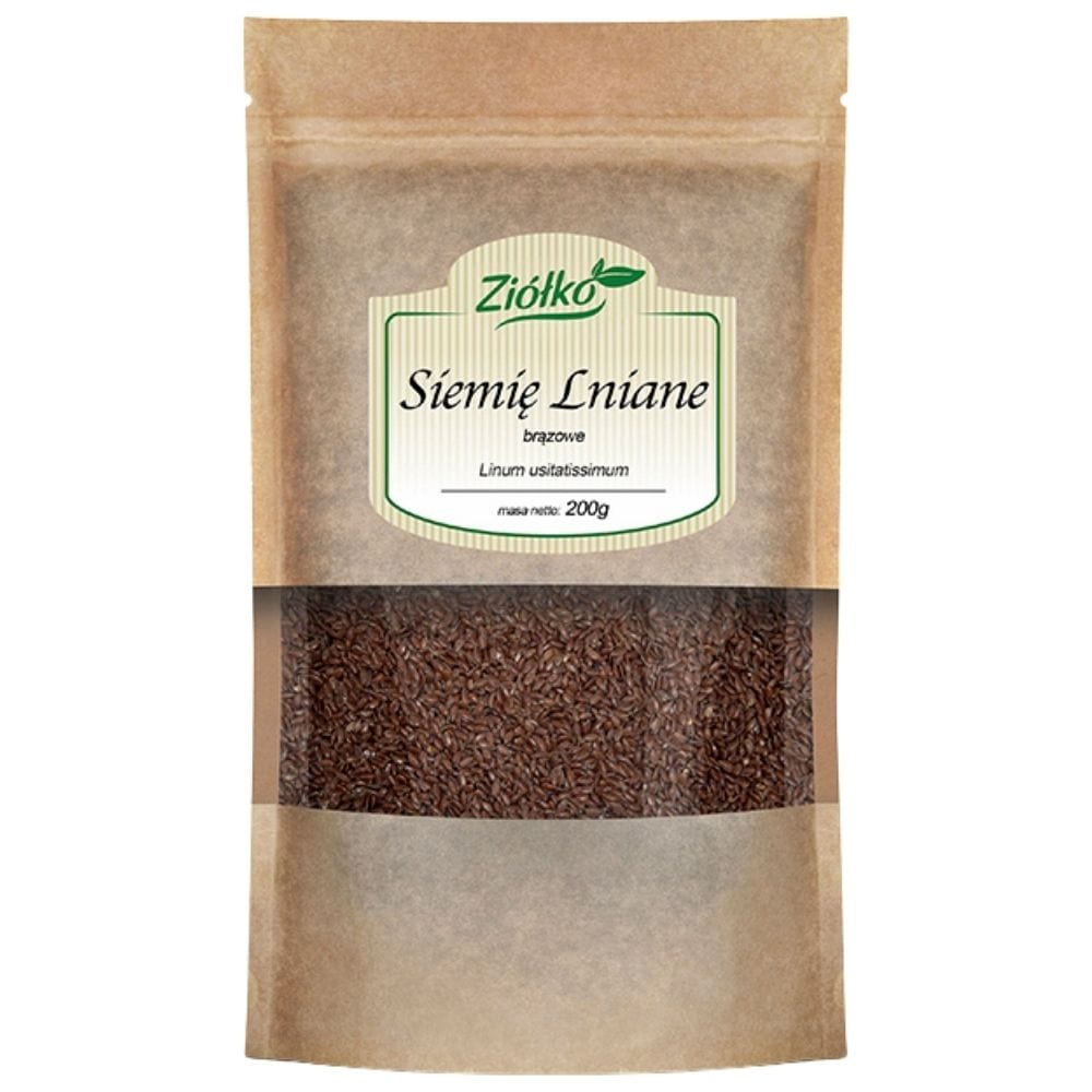 Ziółko Brown Flaxseed, Seeds - 200 g