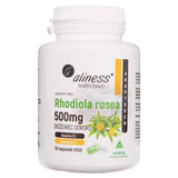 Aliness Rhodiola Rosea 500 mg - 60 Veg Capsules