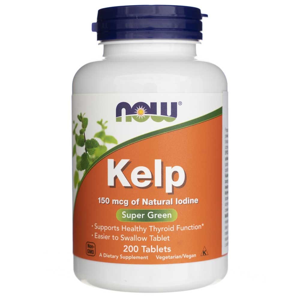 Now Foods Kelp 150 mcg - 200 Tablets