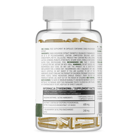 Ostrovit Chaga - 60 Veg Capsules