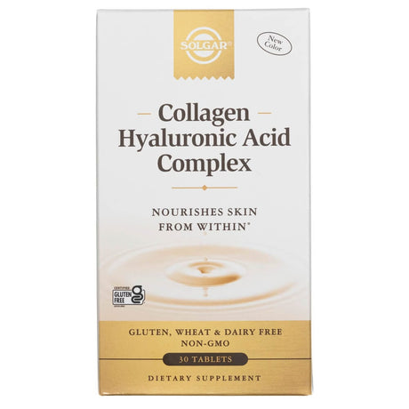 Solgar Collagen Hyaluronic Acid Complex - 30 Tablets