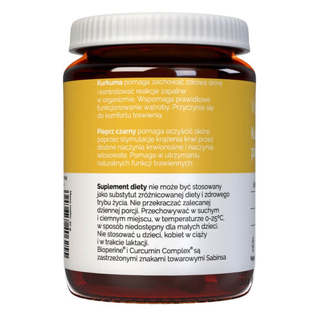 Vitaler's Curcumin + Piperine  - 60 Capsules